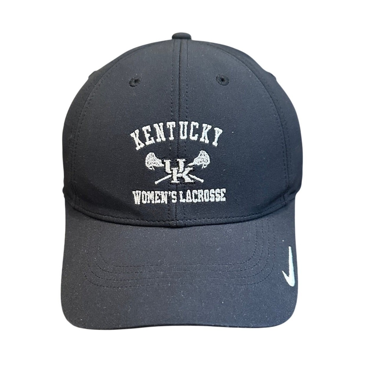 Kentucky Lacrosse Nike Golf Hat Cap Mens OS Black Adjustable Performance